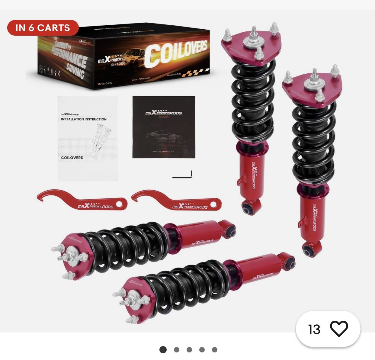 Max Speeding Rod Coilovers 