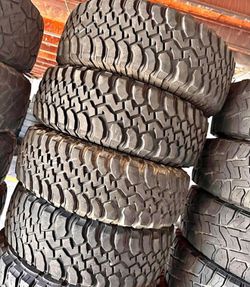 255/75/17 Bfgoodrich vendo un set de llantas usadas excelente condiciones de vida las 4 ✅🤩I am selling a set of used tires, all 4 in excellent living