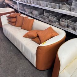 Light Luxury Business Straight Line 3 Seat Sofa Plus 2 1 Seat Sofa Set
