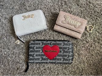 3 Juicy Couture Wallets
