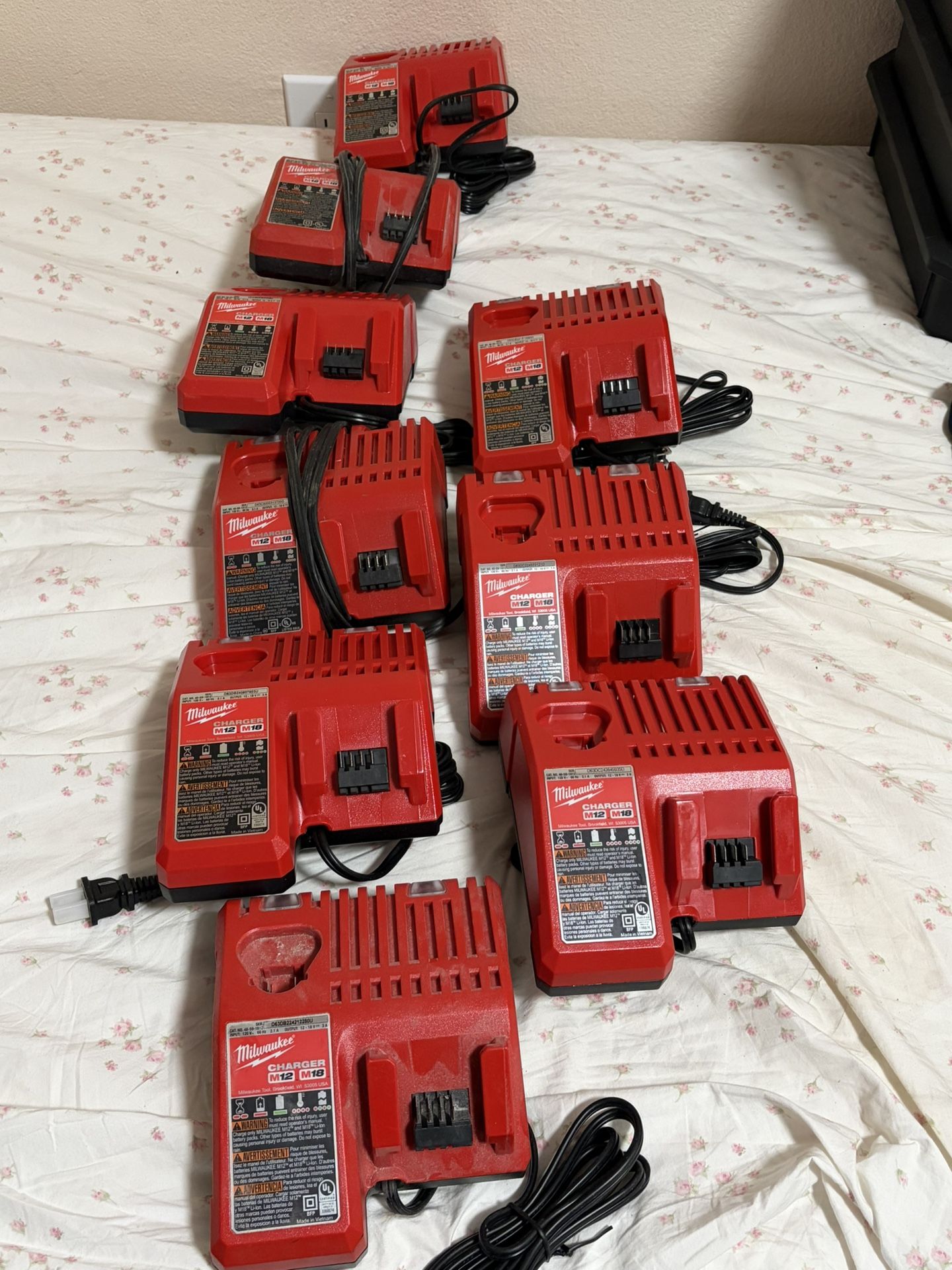 Milwaukee Battery Chargers For M12 And M18