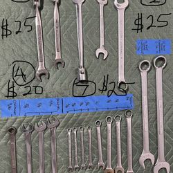 Proto, Craftsman, Snap-On, S-K Tools