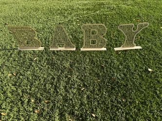 BABY Letter Sign Set