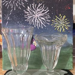 Retro Milk Shake And Ice cream 