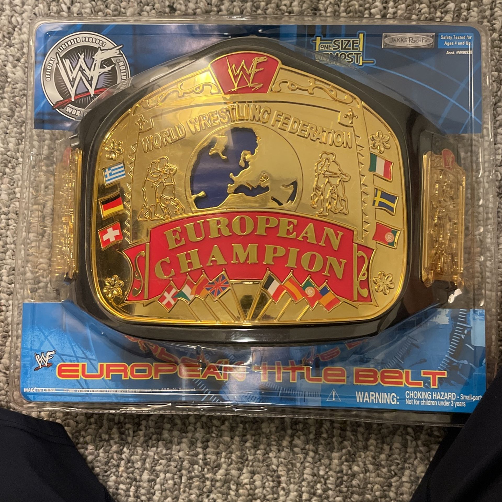WWE CHAMPIONSHIP & WWF EUROPEAN CHAMPIONSHIP