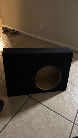 12 inch subwoofer ported box
