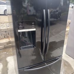 Black Samsung Refrigerator 