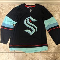Adidas NHL Seattle Kraken Authentic Home Hockey Jersey Size 46-60 Navy Blue GT5622