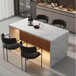 Marble Top Dining Table
