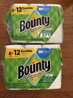 Bounty Paper Towels Bundle - $20