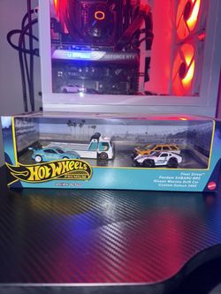 HOT WHEELS PREMIUM GREDDY DIORAMA SET SUBARU NISSAN DATSUN 2024 VHTF HRT53 2024