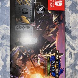 Brand New - Nintendo Switch Monster Hunter Rise Deluxe Edition Console