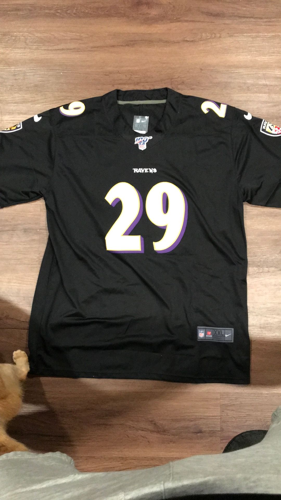 Nike On Field Stitched Jersey Baltimore Earl Thomas III #29 Mens Size XXL Black