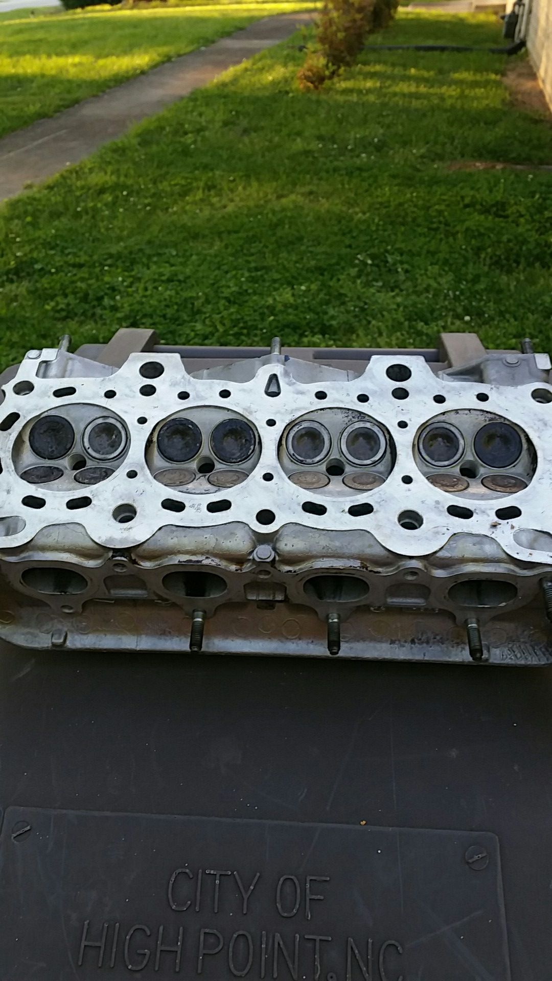 Honda civic rebuilt head