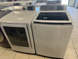 USED SAMSUNG WASHER & DRYER SET