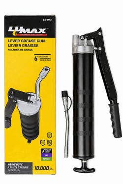Lumax LX-1112 Heavy Duty Lever Grease Gun-New