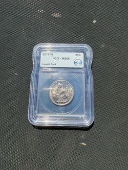 2019-w icg ms66 25c