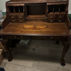 Secretary Brown Cherry Desk