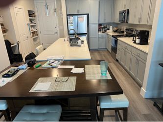 Dining table with chairs