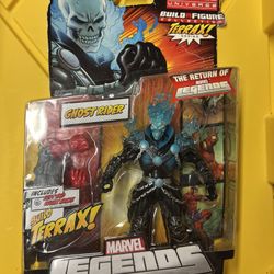 Marvel Legends Ghost Rider Blue Flame Variant Terrace MOC
