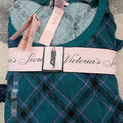 Victoria Secret Plaid PJ Set