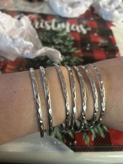 925 Sterling Silver Set Of 7 Pieces 