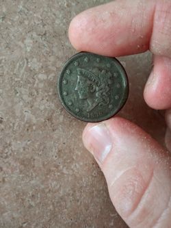 1838 Coronet Head/Liberty Head Large Cent