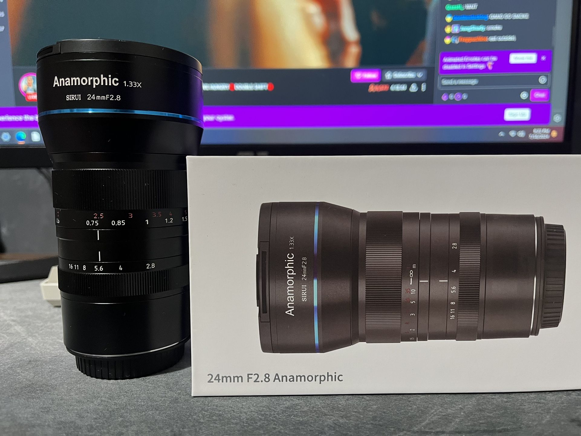 Sirui 24mm Anamorphic Sirui Anamorphic Mft Used Sirui 24mm