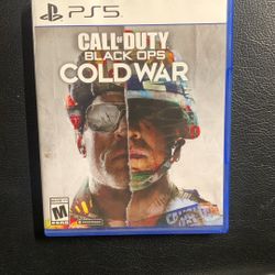 PS5 Call Of Duty Black Ops Cold War
