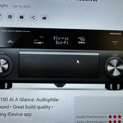 Yamaha RX-A1010 Aventage Receiver With 110 W/channel And 3D Passthrough
