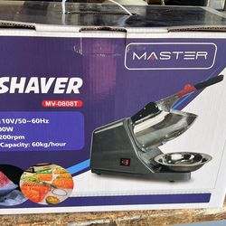 Ice shaver