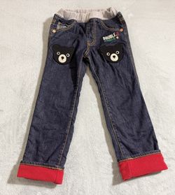 💯NEW Miki House Winter Jean 5-7 Yo