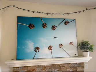 Palm Flight Canvas Poster Decor