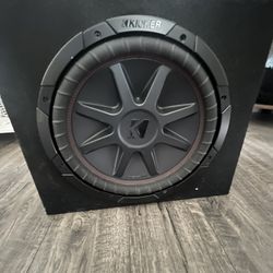 Kicker 12” Subwoofer 