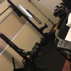Titan X-3 Squat Stand With Spotter Arms And Plate Holders