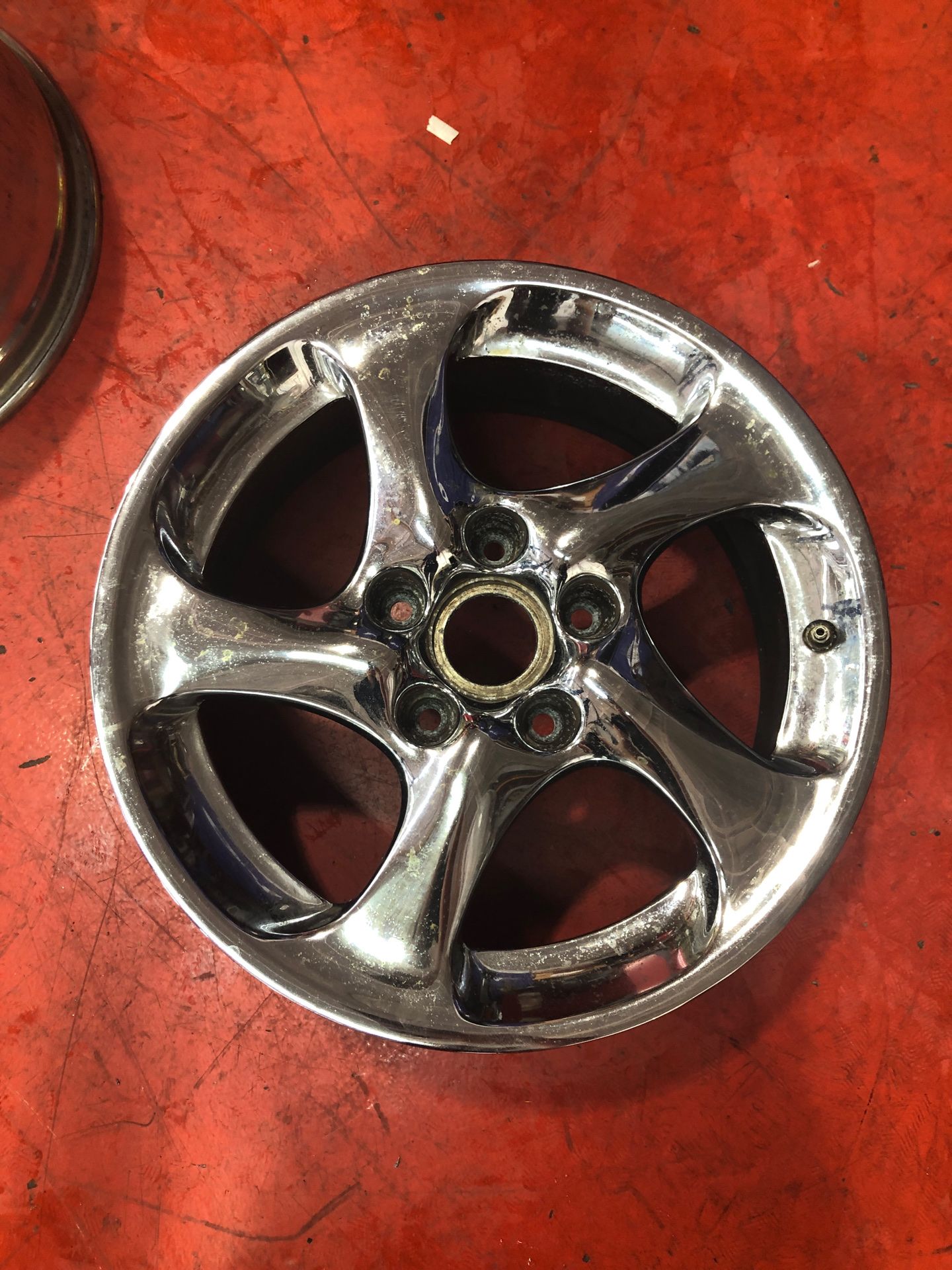 2003 Porsche 911 chrome BBS wheel 1(one)