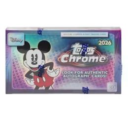 2026 Topps Chrome Disney Hobby Box