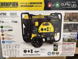 Champion Dual Fuel Generator 4750