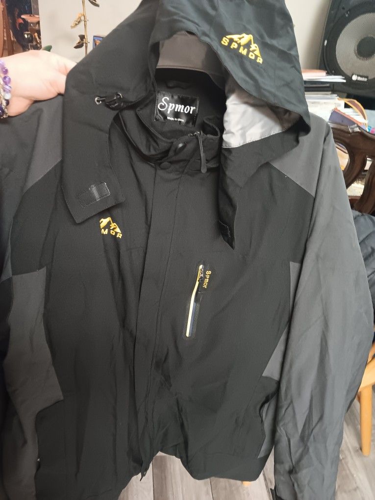 New Rain Jacket Black