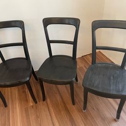 Pottery barn dining chairs