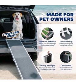 Dog ramp 48” new, folds “, up to 240 pounds
