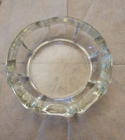 Glass Ashtray New
