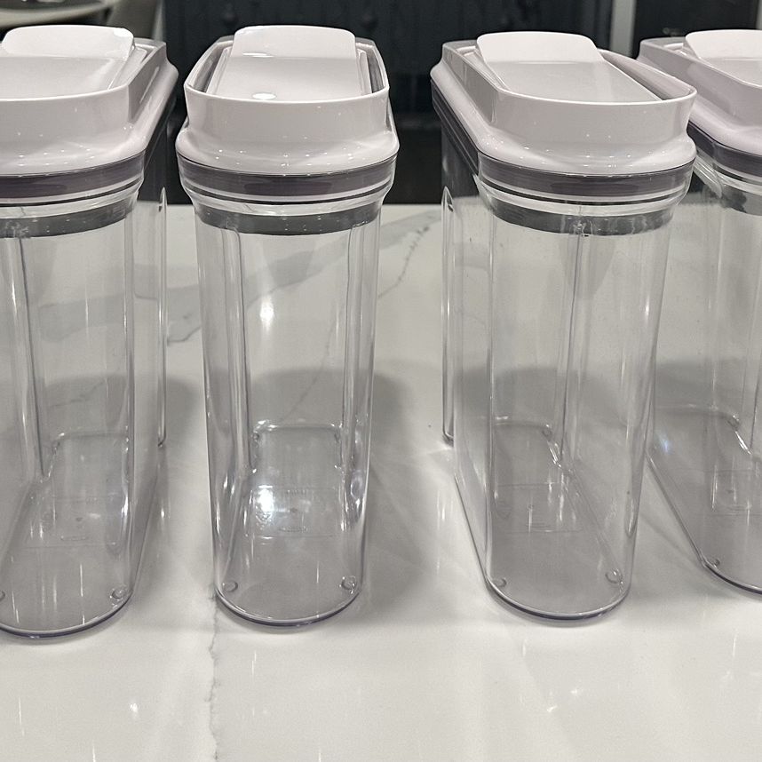 OXO Good Grips 3.4 qt. POP Cereal Dispenser. Set Of 6 Containers.