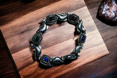 Silver Dolphin Bracelet