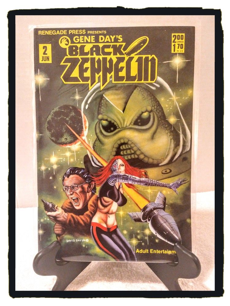 🚀 Black Zeppelin 🚀 Comic Book - Issue #2 **Mature Reading**