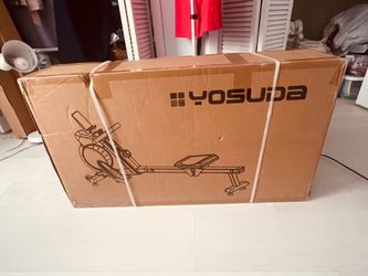 Magnetic Rowing Machine – Brand New in Box – $150  Brand new, never opened
