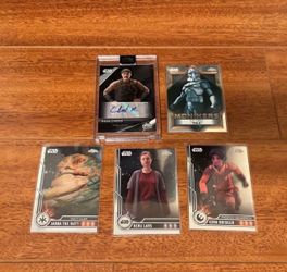 Star Wars 2023 Topps Chrome Black Cards