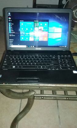 laptop Toshiba.