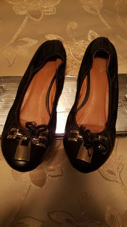 ALDO BLACK LADIES FLATS