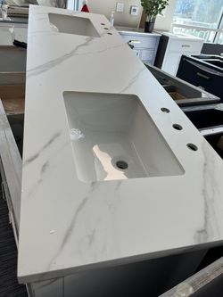73” Countertop Only For Bathroom Vanity 